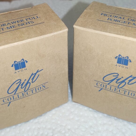 1999 Avon Gift Collection "Forget Me Knots" Drawer Pulls 2 count - Picture 10 of 15